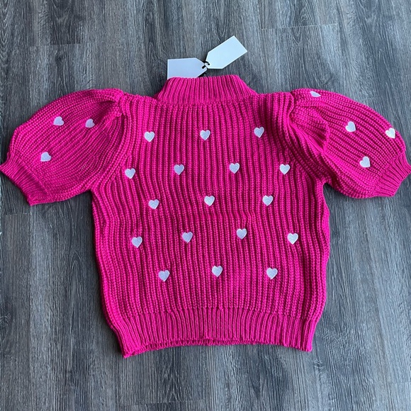 NWT English Factory Heart Sweater 💕 - Picture 6 of 6